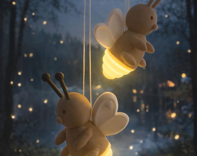 Glühwürmchen Lampe – Nachtlicht für Kinder
